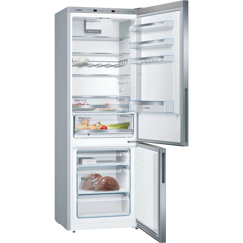 Bosch Serie 6 KGE49AICA fridge-freezer Freestanding 419 L C Stainless steel Bosch Serie 6 KGE49AICA fridge-freezer Freestanding 419 L C Stainless steel