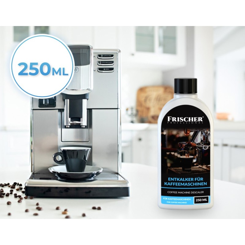 Descaler for automatic coffee machines Frischer 0,25l (concentrate) Descaler for automatic coffee machines Frischer 0,25l (concentrate)
