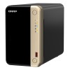 QNAP TS-264 NAS Tower Intel® Celeron® N5095 8 GB QNAP QTS Black, Gold