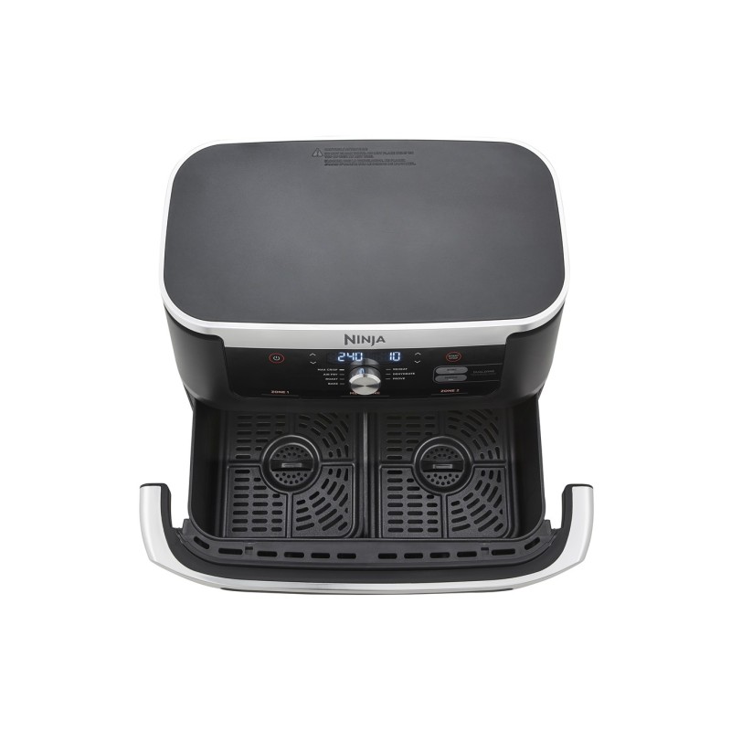 Ninja AF500EU fryer Double 10.4 L Stand-alone 2470 W Hot air fryer Black, Stainless steel Ninja AF500EU fryer Double 10.4 L Stand-alone 2470 W Hot air fryer Black, Stainless steel
