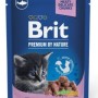 BRIT Premium by Nature Kitten White fish - wet cat food - 100 g