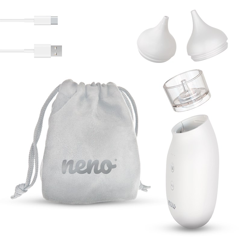 Neno Aria wireless electronic nasal aspirator for clearing children's noses Neno Aria wireless electronic nasal aspirator for clearing children's noses