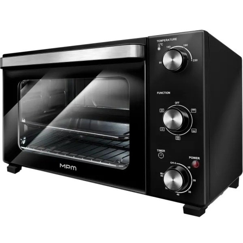 Electric oven MPM MPE-16/T 35 L 1500 W Black Electric oven MPM MPE-16/T 35 L 1500 W Black
