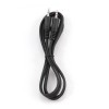 Gembird 1.2m, 3.5mm/3.5mm, M/M audio cable Black Gembird 1.2m, 3.5mm/3.5mm, M/M audio cable Black