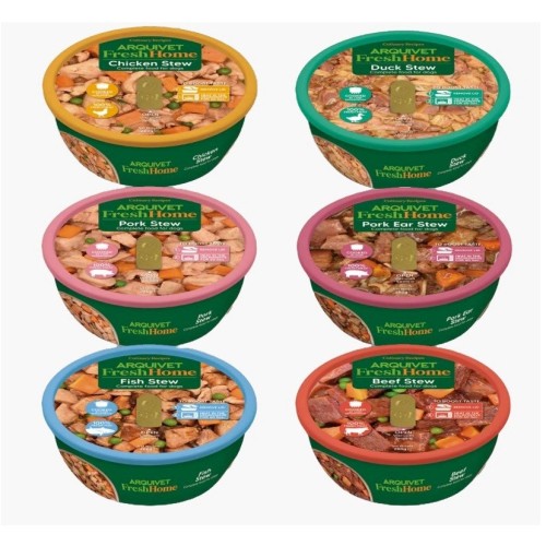 ARQUIVET Fresh Home Mix stews - wet dog food - 6x280g