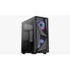 MSI MAG FORGE M100A computer case Micro Tower Black, Transparent