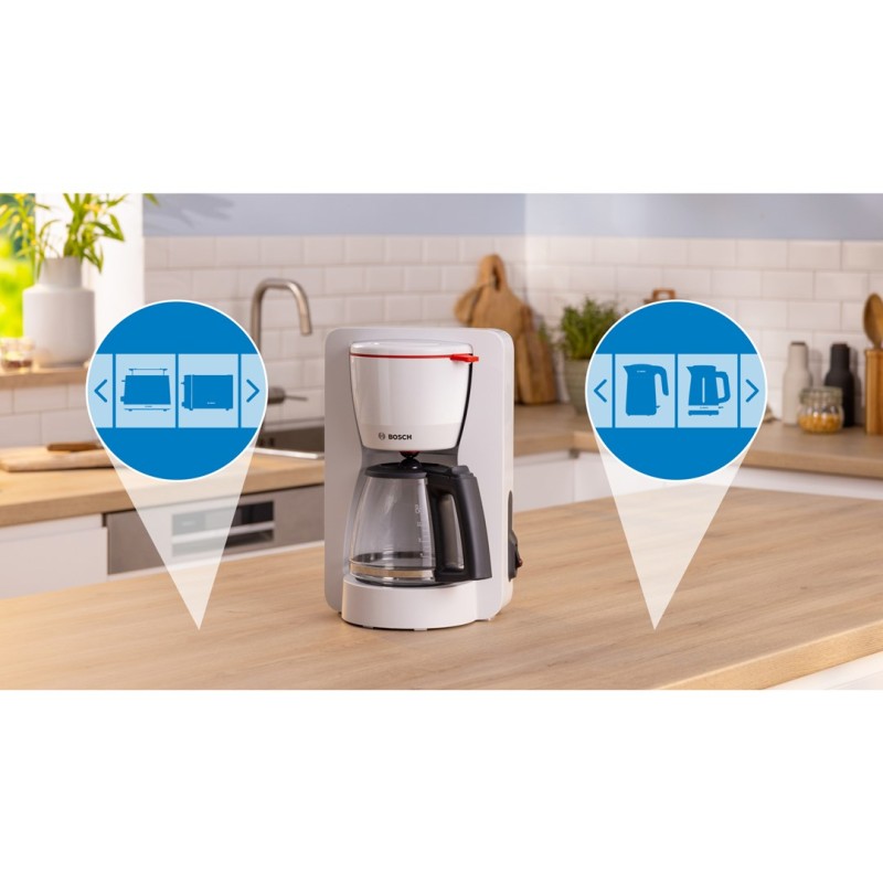 Bosch TKA2M111 coffee maker Manual Drip coffee maker 1.25 L Bosch TKA2M111 coffee maker Manual Drip coffee maker 1.25 L