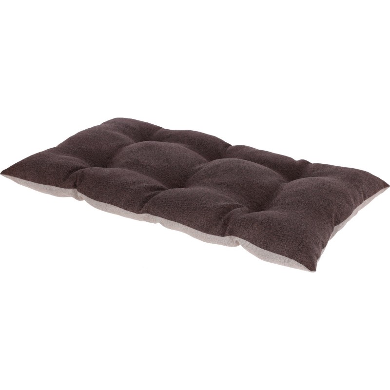 KERBL Ely Brown-Beige Lounge Cushion - Pet Bed - 115 x 75 x 11 cm