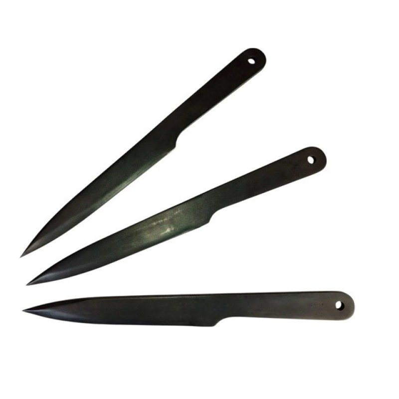 KAL22-CZ Throwing knives, 3 pieces, black