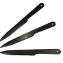KAL22-CZ Throwing knives, 3 pieces, black