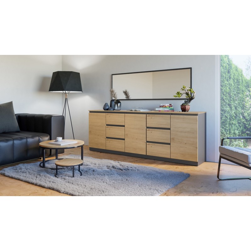 Topeshop COSTA ANT/ART BA KPL chest of drawers Topeshop COSTA ANT/ART BA KPL chest of drawers