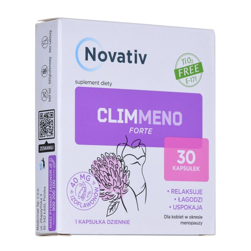 Novativ ClimMeno Forte 30 capsules Novativ ClimMeno Forte 30 capsules