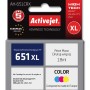 Activejet AH-651CRX ink (replacement for HP 651 C2P11AE; Premium; 18 ml; color)