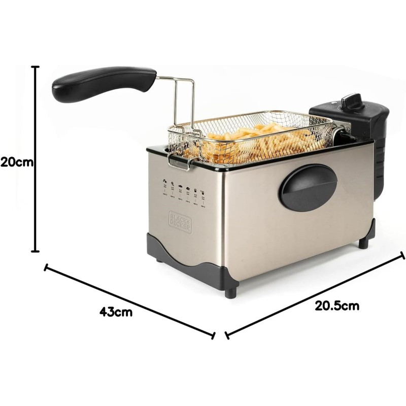 Black+Decker deep fat fryer BXDF2100E Black+Decker deep fat fryer BXDF2100E