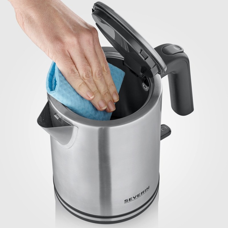 Severin WK 3489 electric kettle 1 L 2400 W Black, Silver Severin WK 3489 electric kettle 1 L 2400 W Black, Silver