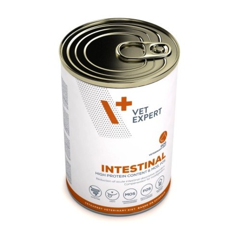 VET EXPERT Veterinary Diet Intestinal Dog - wet food for dogs - 400g VET EXPERT Veterinary Diet Intestinal Dog - wet food for dogs - 400g