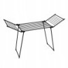 AMALFI foldable laundry drying rack, black AMALFI foldable laundry drying rack, black