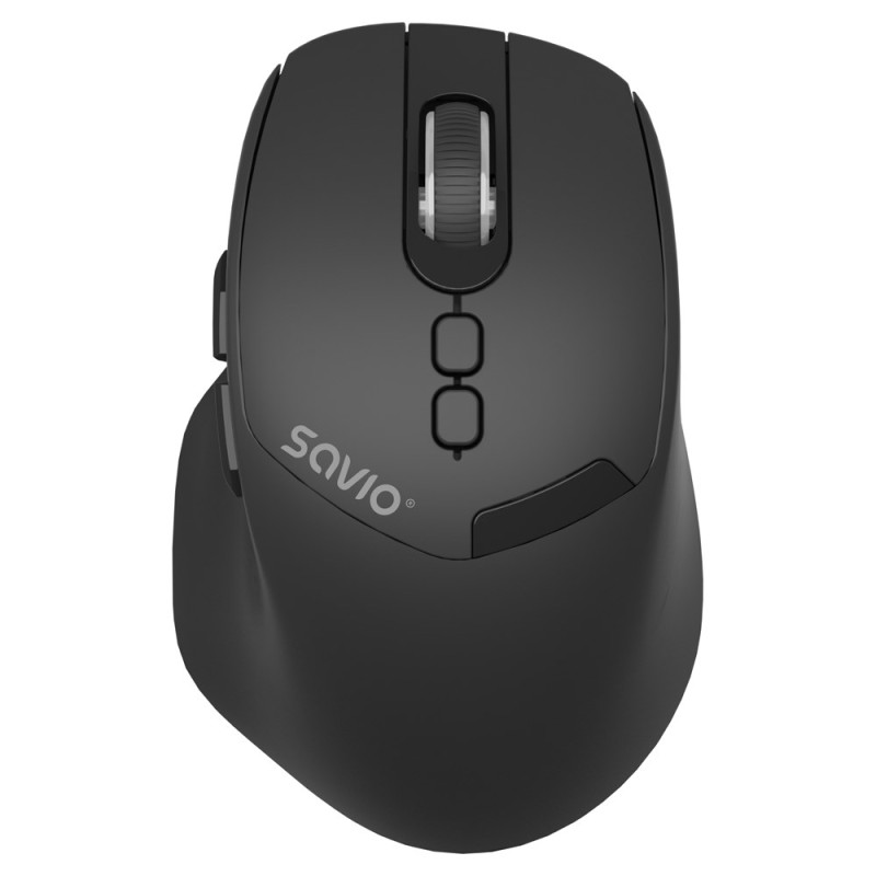 Savio MB-06 mouse Universal Ambidextrous Bluetooth 2000 DPI Savio MB-06 mouse Universal Ambidextrous Bluetooth 2000 DPI