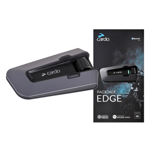 Cardo PT200001 motorcycle intercom 2 channels 1600 m Black