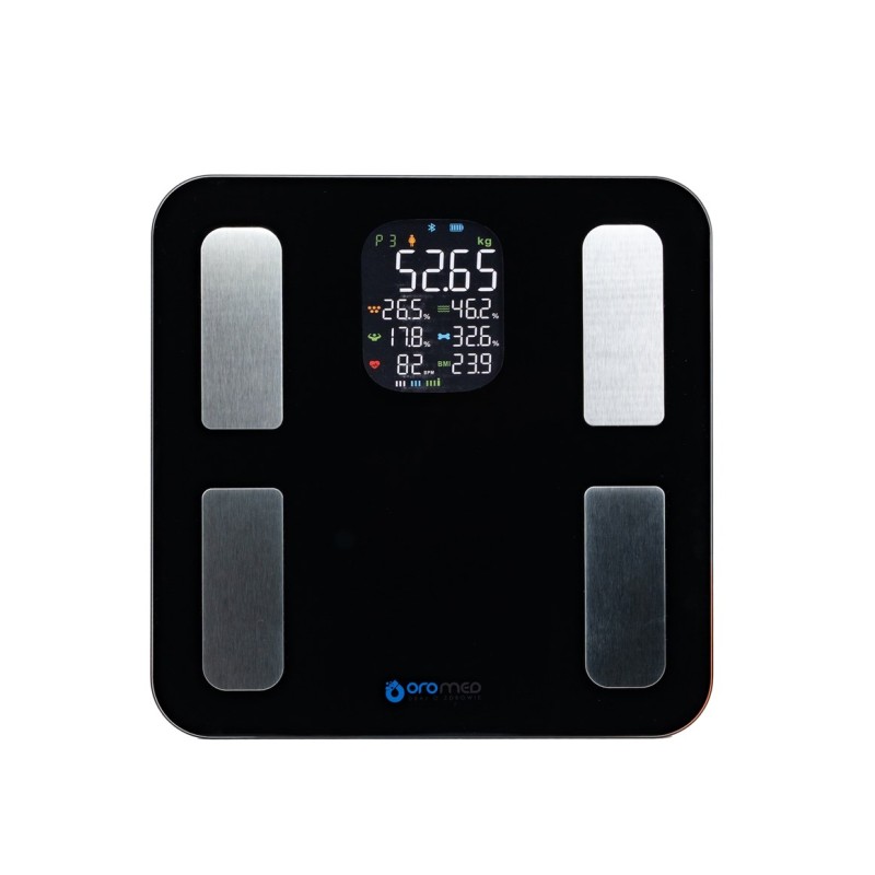 Electronic bathroom scale OROMED ORO-BLUETOOTH SMART black Electronic bathroom scale OROMED ORO-BLUETOOTH SMART black