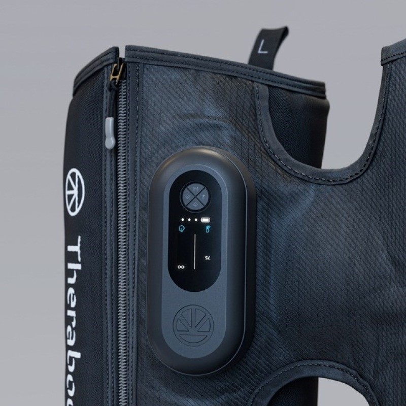 Therabody JetBoots Prime massager Legs Black Therabody JetBoots Prime massager Legs Black