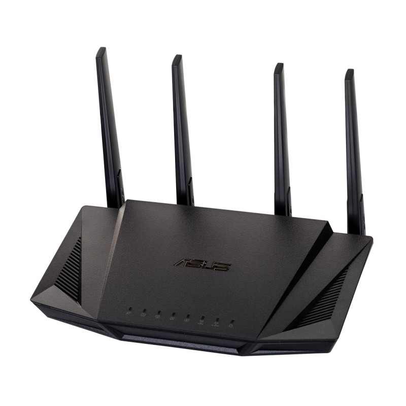 ASUS RT-AX58U wireless router Gigabit Ethernet Dual-band (2.4 GHz / 5 GHz) ASUS RT-AX58U wireless router Gigabit Ethernet Dual-band (2.4 GHz / 5 GHz)