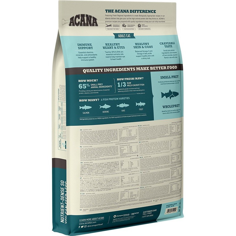 ACANA Bountiful Catch Cat 4.5kg ACANA Bountiful Catch Cat 4.5kg