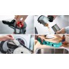 Bosch BCS71HYG4 Cordless 2-in-1 hoover, vacuuming and mopping Unlimited 7 ProHygienic Aqua White