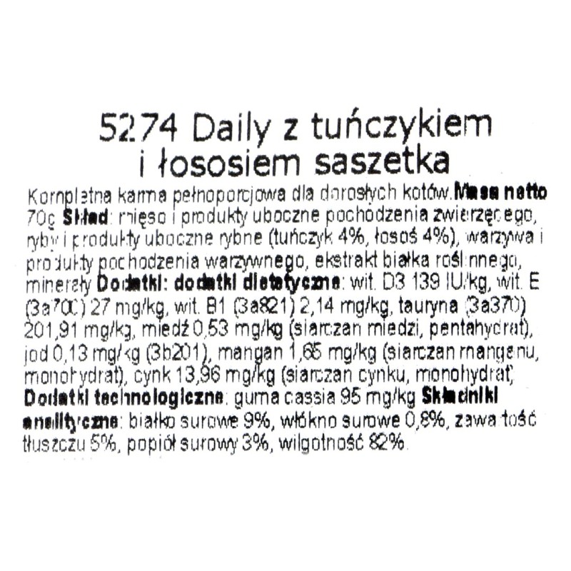 Almo Nature Daily Tuna with salmon 70 g Almo Nature Daily Tuna with salmon 70 g