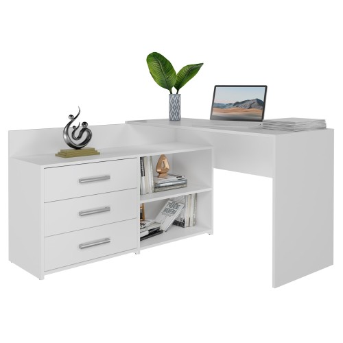 Topeshop DANY BIEL KPL computer desk White Topeshop DANY BIEL KPL computer desk White