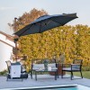 Garden umbrella ROMA S anthracite Garden umbrella ROMA S anthracite