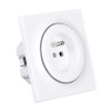 Fibaro Walli socket-outlet Type E White Fibaro Walli socket-outlet Type E White