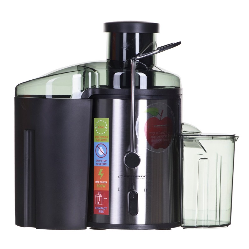 Esperanza EKJ002 juice maker Black,Stainless steel 500 W Esperanza EKJ002 juice maker Black,Stainless steel 500 W