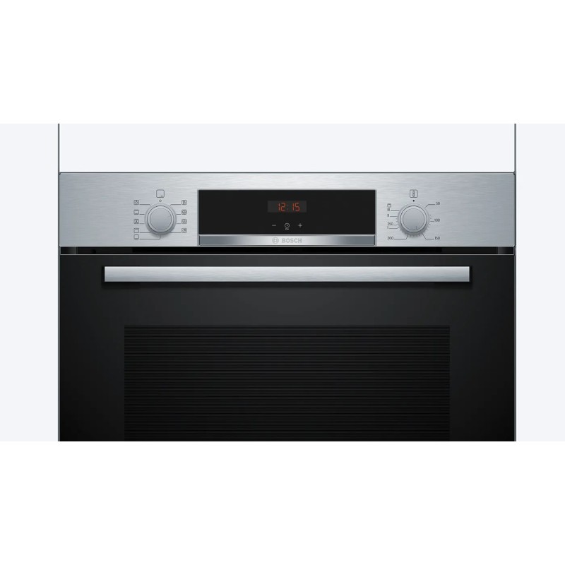 Bosch Serie 4 HBA534ES3 oven 71 L 3400 W Black, Stainless steel Bosch Serie 4 HBA534ES3 oven 71 L 3400 W Black, Stainless steel