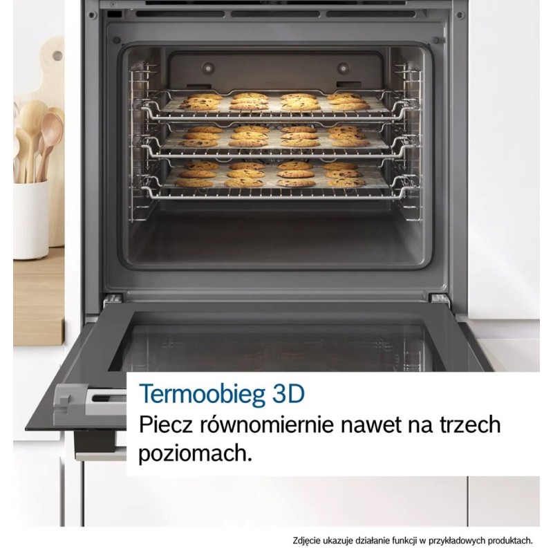 Bosch Serie 4 HBA534BB3 oven 71 L 3400 W Black Bosch Serie 4 HBA534BB3 oven 71 L 3400 W Black