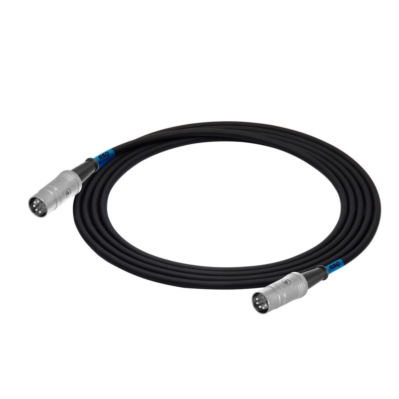 SSQ MIDI2 SS-1418 Cable MIDI (5-pin) - MIDI (5-pin) 2 m Black SSQ MIDI2 SS-1418 Cable MIDI (5-pin) - MIDI (5-pin) 2 m Black