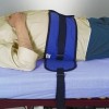 Safety belt against falling from the bed