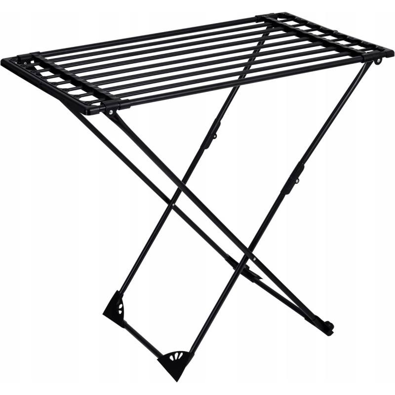 PROMIS CORTONA clothes dryer, telescopic, extendable, black PROMIS CORTONA clothes dryer, telescopic, extendable, black