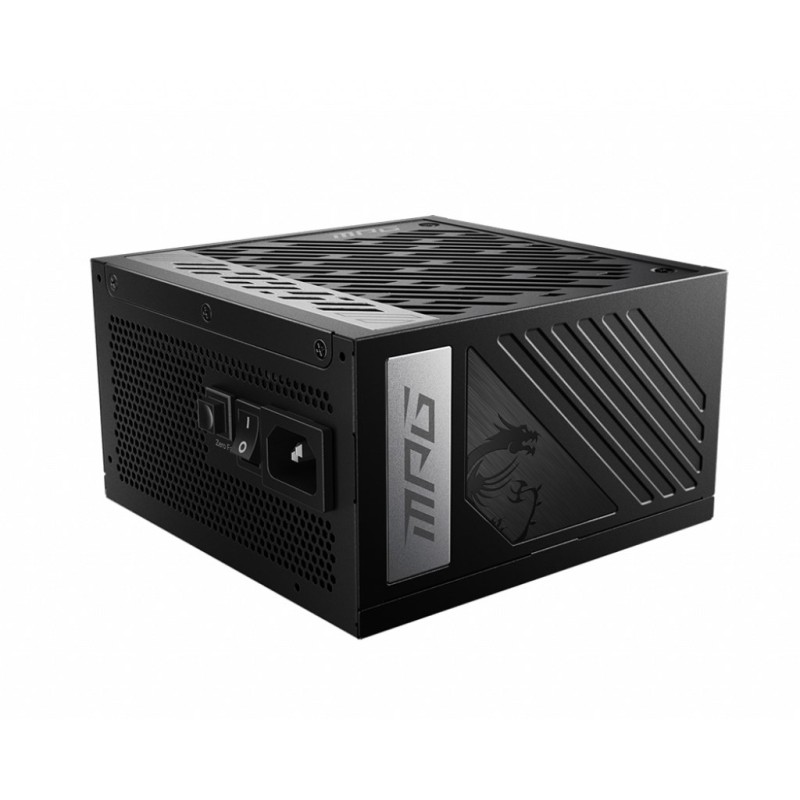 MSI MPG A850G PCIE5 power supply unit 850 W 24-pin ATX ATX Black MSI MPG A850G PCIE5 power supply unit 850 W 24-pin ATX ATX Black