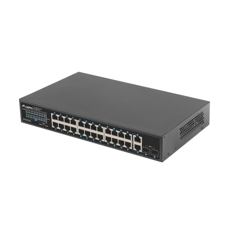 Lanberg RSGE-24P-2GE-2S-360 network switch Unmanaged Lanberg RSGE-24P-2GE-2S-360 network switch Unmanaged
