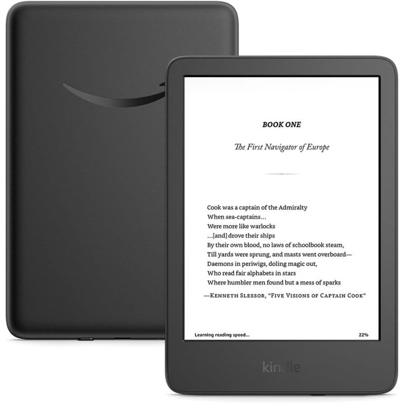 Amazon Kindle 6″ 11th generation B0CP32JG8B e-book reader 16 GB Wi-Fi Black Amazon Kindle 6″ 11th generation B0CP32JG8B e-book reader 16 GB Wi-Fi Black