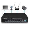 Esperanza ENS106 10-port Poe Switch 10/100 96W Esperanza ENS106 10-port Poe Switch 10/100 96W