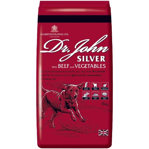 DR JOHN Silver Beef - dry dog food - 15kg DR JOHN Silver Beef - dry dog food - 15kg