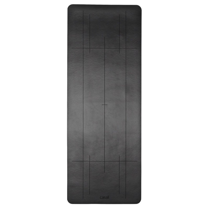 GRIP & CUSHION III 5mm black yoga mat