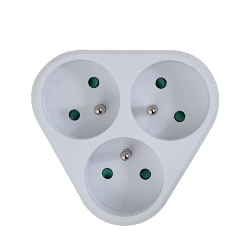 Esperanza ELK303W Electrical Splitter 3 sockets White Esperanza ELK303W Electrical Splitter 3 sockets White