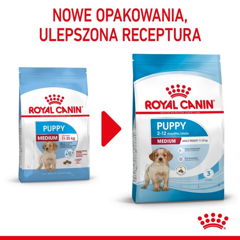 Royal Canin Medium Puppy 15 kg Vegetable Royal Canin Medium Puppy 15 kg Vegetable