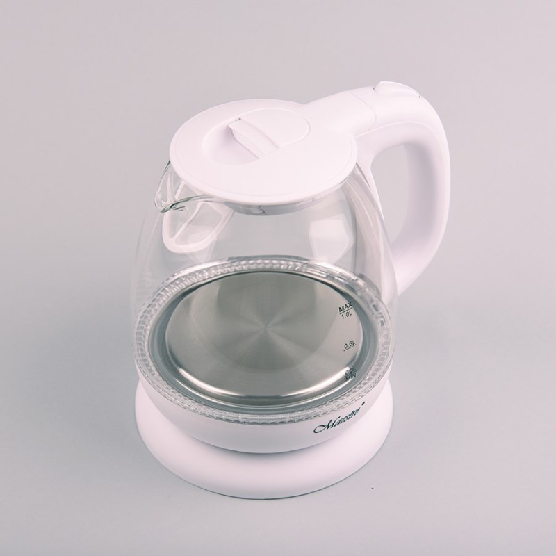 Feel-Maestro MR-055-WHITE electric kettle 1 L 1100 W Feel-Maestro MR-055-WHITE electric kettle 1 L 1100 W