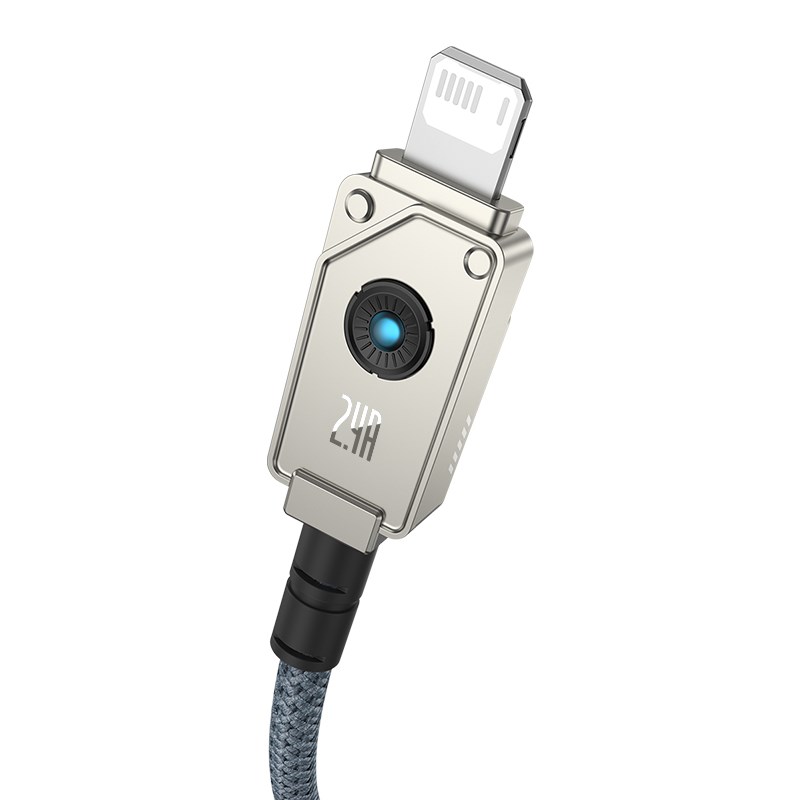 Baseus Unbreakable USB A to iP cable 1 m 5V-2.4A White Baseus Unbreakable USB A to iP cable 1 m 5V-2.4A White