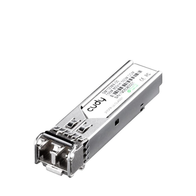 Cudy SM100MA-05 network transceiver module Copper 155 Mbit/s SFP 850 nm Cudy SM100MA-05 network transceiver module Copper 155 Mbit/s SFP 850 nm