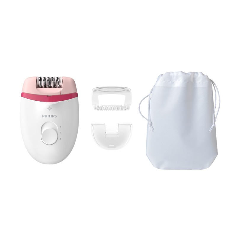 Philips Satinelle Essential BRE255/00 epilator Pink, White Philips Satinelle Essential BRE255/00 epilator Pink, White